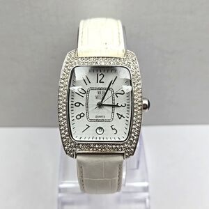 Womens Nolan Miller Crystal Rhinestone Jewel Quartz Watch New Battery